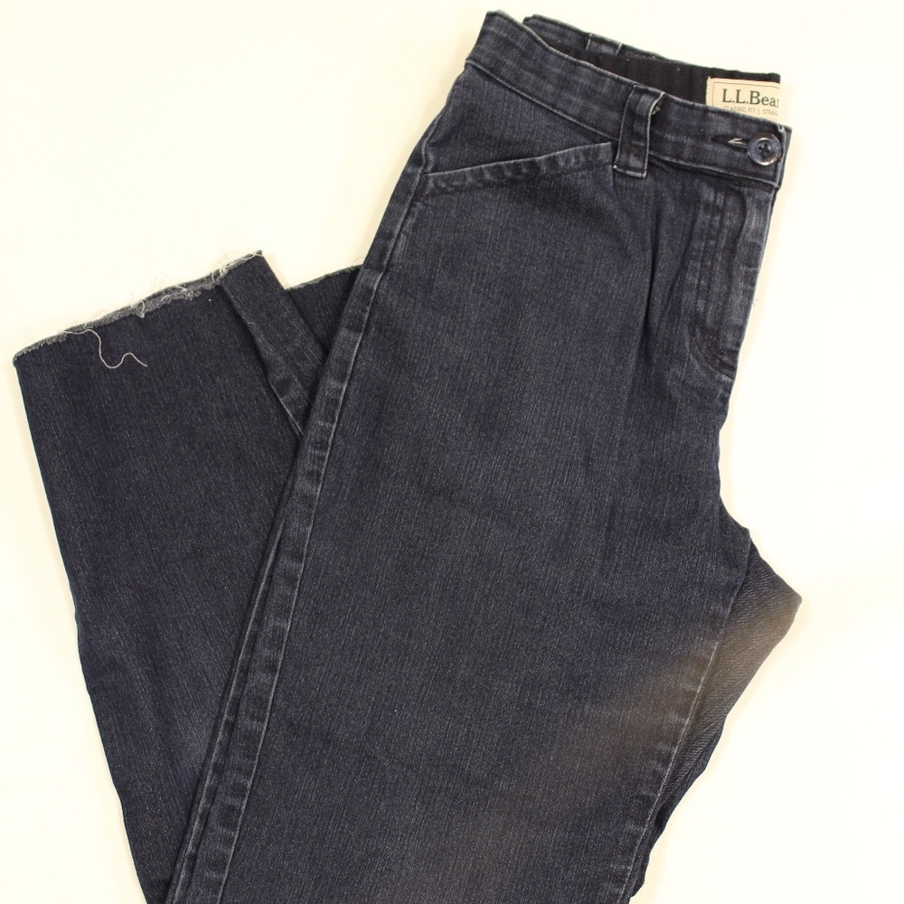 LL Bean Cutoff Straight Jeans